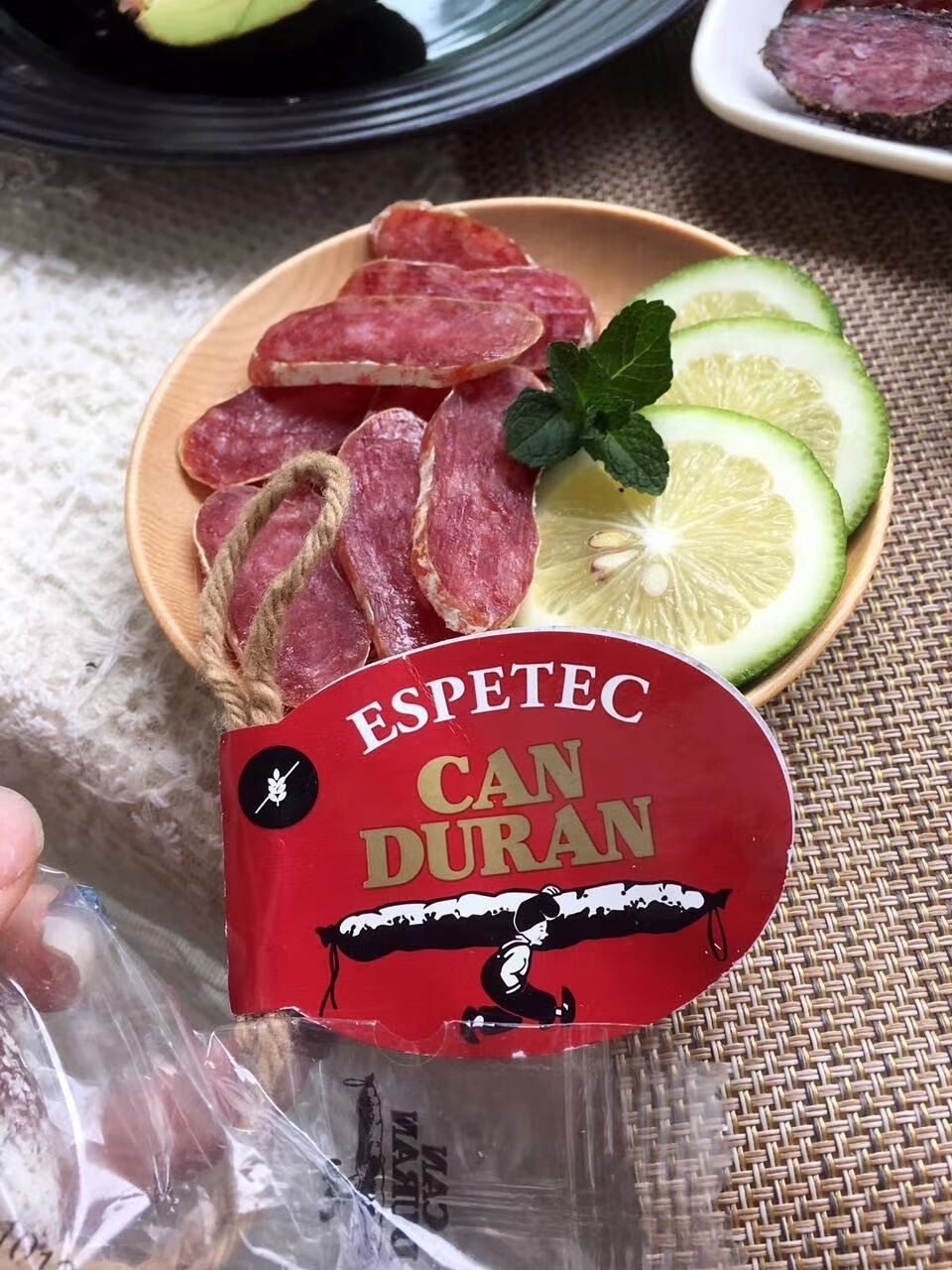 西班牙萨拉米进口红牌萨拉米香肠多规格espetec风干香肠salami即食纯