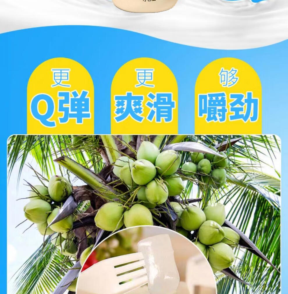 椰汁岛椰芝岛果肉型乳酸菌饮品嚼着喝的乳酸菌饮料蛋白质08g100ml果肉