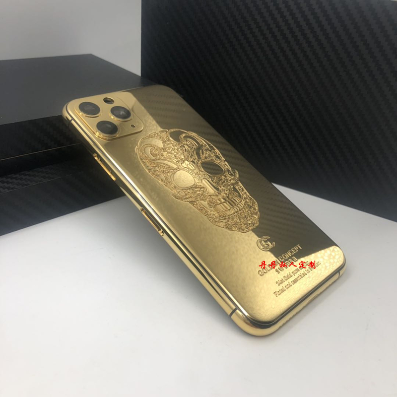 效益适用于iphone13promax黄金手机壳12限量版苹果xs私人定制后盖x