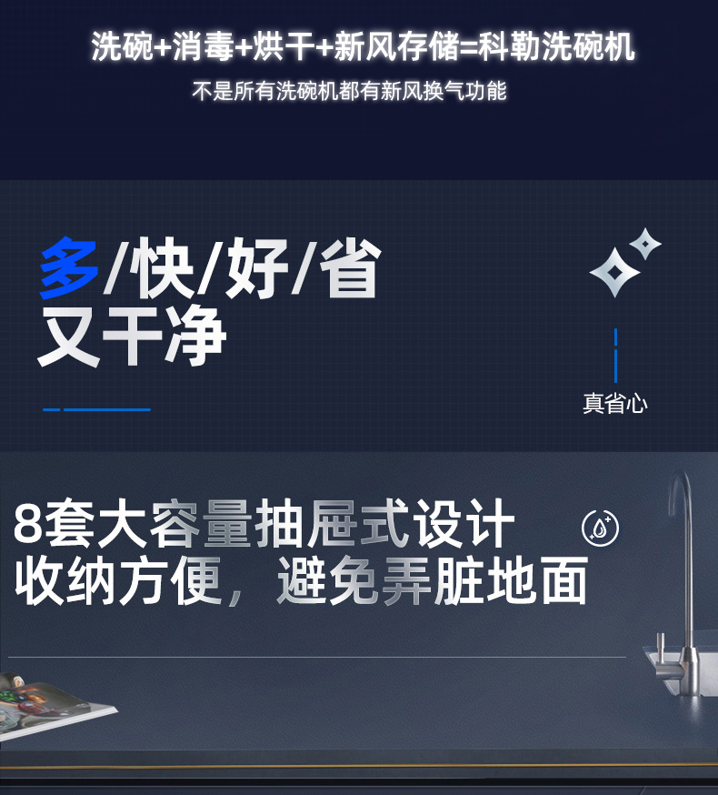科勒洗碗机怎么样?不吹不黑讲体验感受?