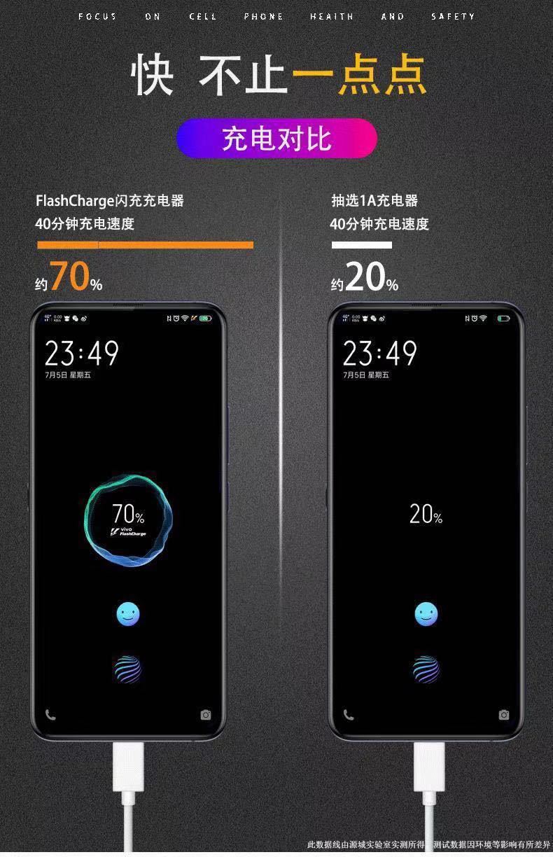 适用vivox23x27x30nexz3z5s6手机充电器快充头iqoo数据线闪充乔鸟iqoo