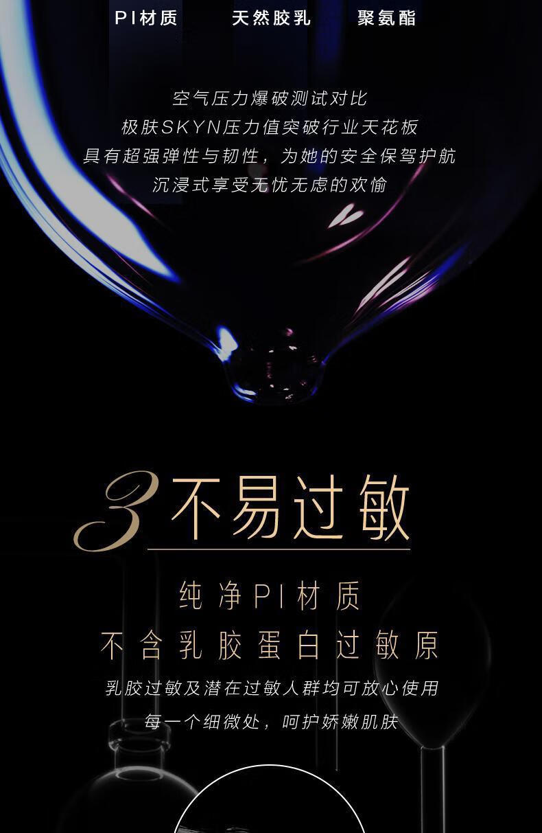 杰士邦肤感避孕套超薄阴茎延时加长加粗持久龟头套私处润滑油润滑型
