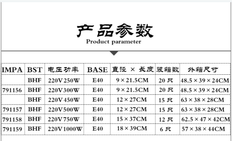 定制适用户外防水诱虫灯自整流高压汞灯水银灯捕虫灯250w300w500w1000