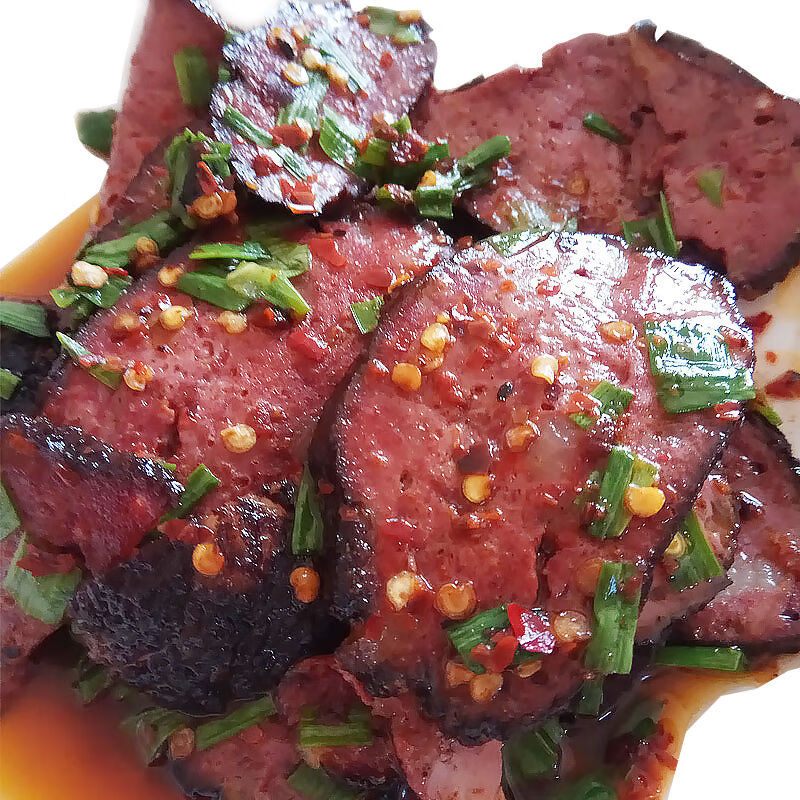 烟熏圆子豆腐血粑 猪血丸子【款10个】一个品牌:味触动(weichudong)本
