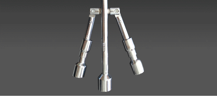 维诺亚适用于十字套筒轮胎轿车汽车用折叠扳手修理厂换胎工具扳子16寸