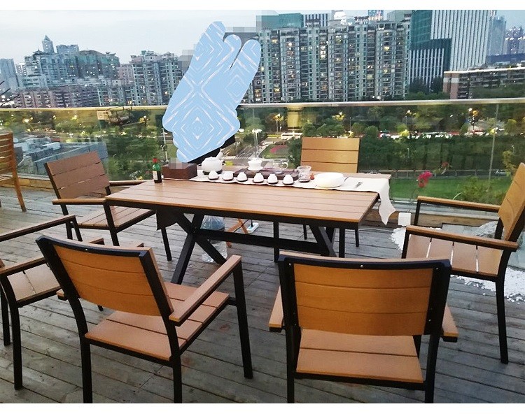 阳台/户外 户外家具 雷克塞(leikesai) 雷克塞 户外桌椅露台庭院防腐