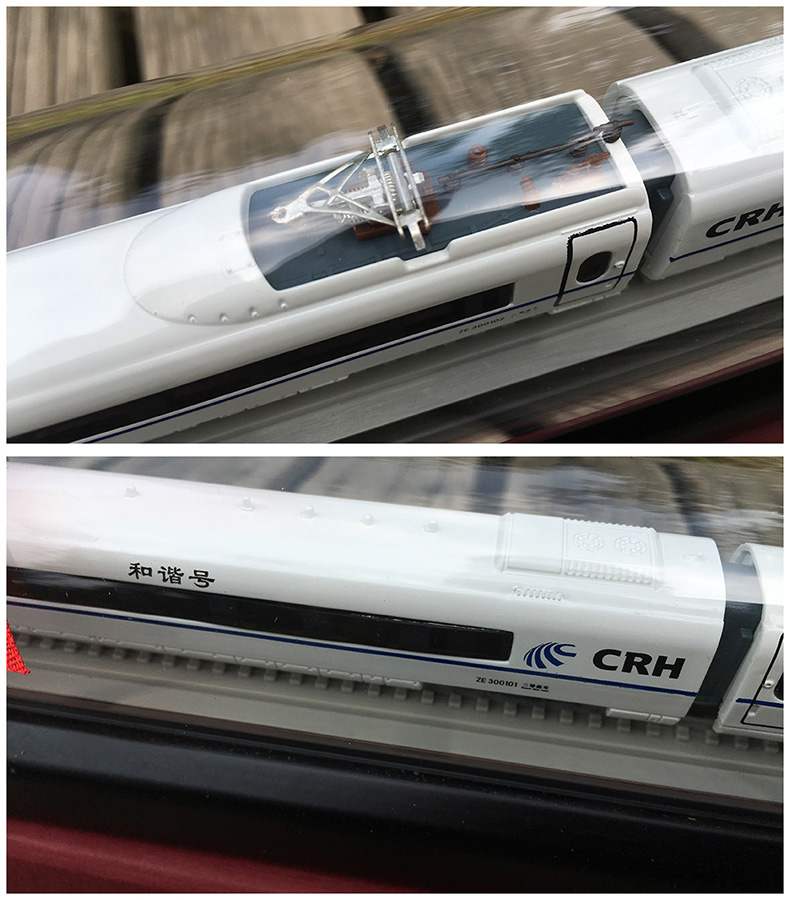 静态复兴号高铁动车组模型1:160动车 crh和谐号crh2c356380a crh3三节