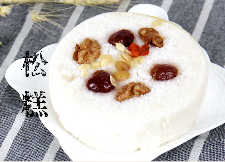 上海青乔家栅松糕重阳糕传统糕点生日祝寿寿糕糯米糕点礼盒崇明糕 380