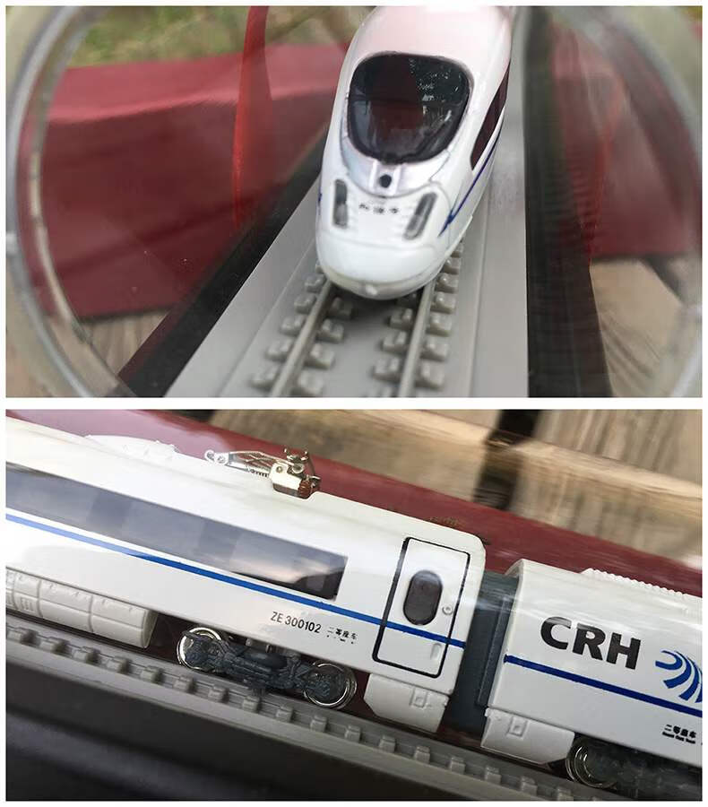 静态复兴号高铁动车组模型1:160动车 crh和谐号crh2c356380a crh3三节