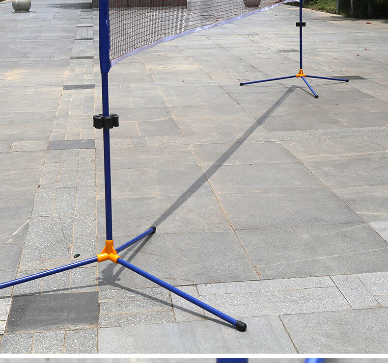便携式羽毛球网架户外家用移动活动支架简易折叠式标准羽毛球架31米携