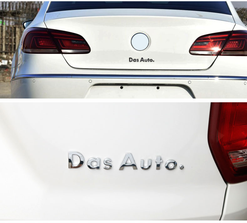 大众das auto个性车标高尔夫cc迈腾凌渡朗逸volkswagen车尾字母贴