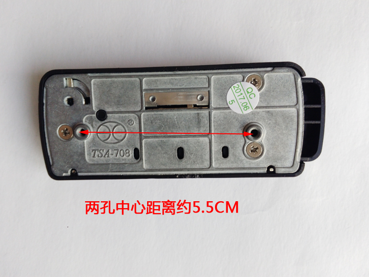 tsa007密码锁拉链密码锁箱包固定锁行李箱旅行锁tsa002密码锁b款ske