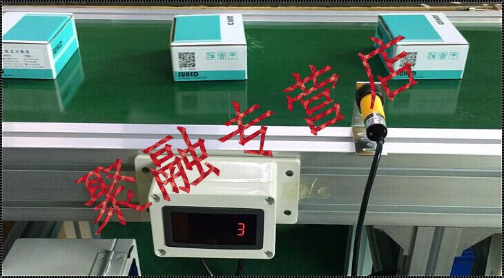 6位电子数显饲料点包器 红外感应计数器 流水线输送带数显计包器 0-5