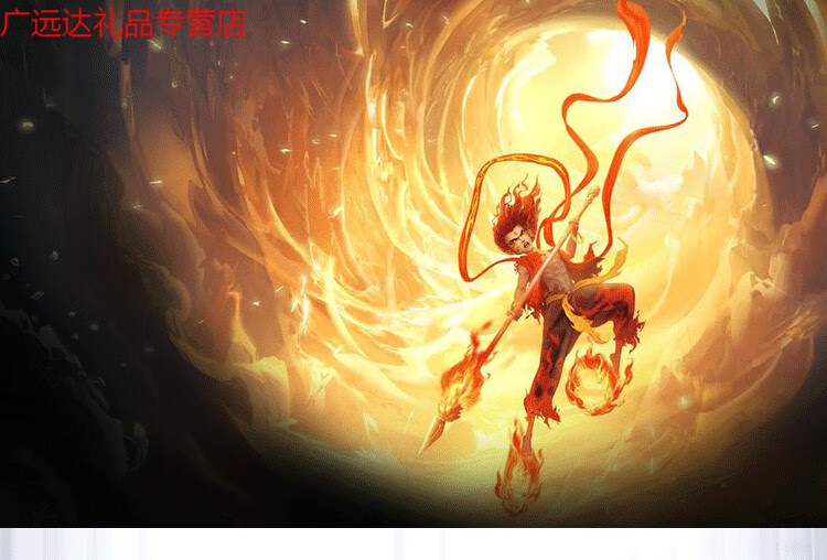 哪吒之魔童降世cos服道具火尖枪电影动画同款玩具 敖丙双锤子 2m 均码