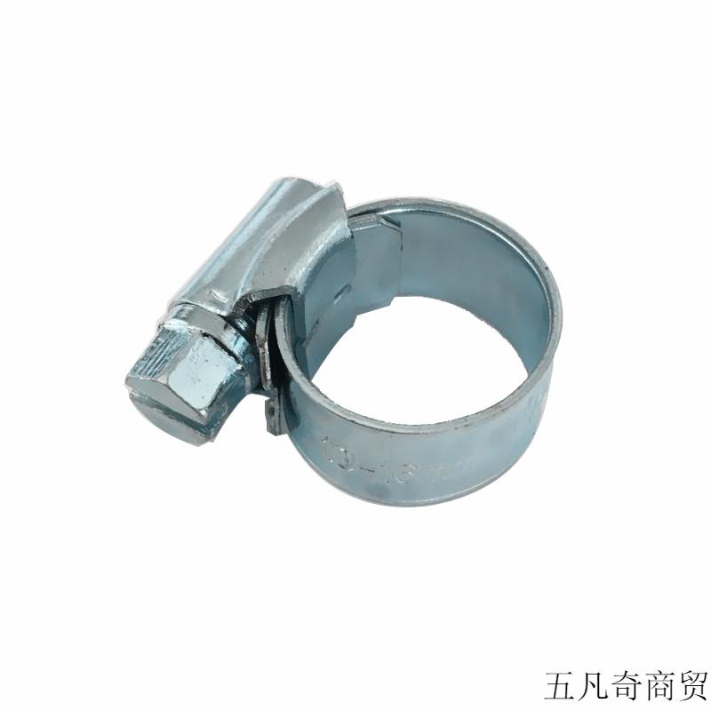 镀锌喉箍英式铁镀锌卡箍抱箍消防水带卡箍通风管水管油管铁皮卡子1016