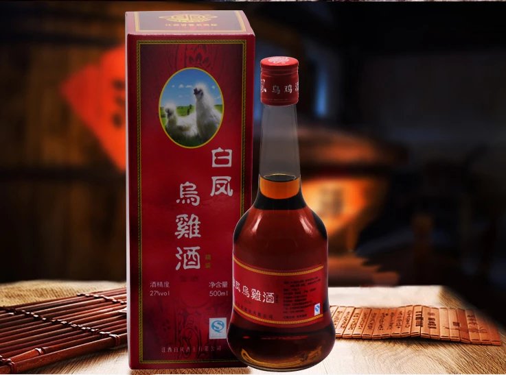 泰和乌鸡酒白凤乌鸡酒红精装500ml