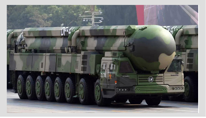 东风41号导弹车合金模型导弹发射车41洲际弹道坦克炮车军事汽车男孩