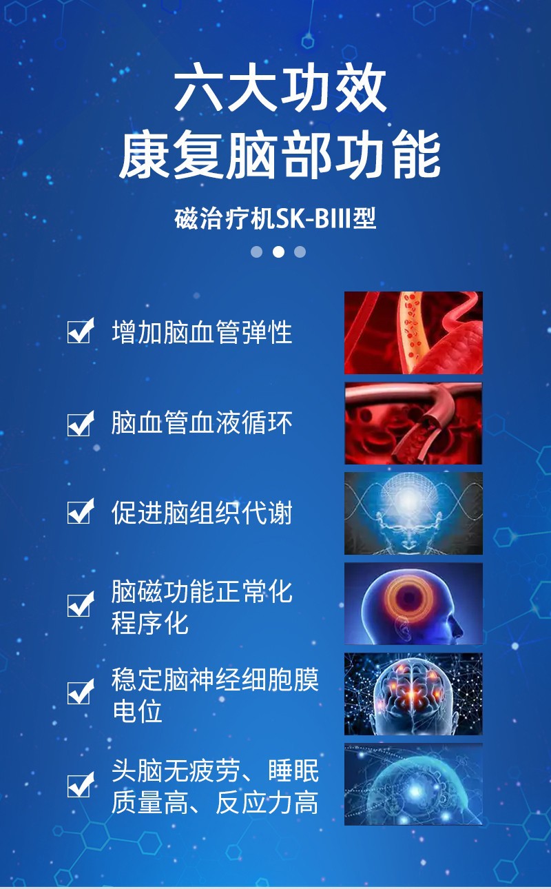 机家医用rtms经颅磁刺激仪神经成人衰弱缺血性脑血磁治疗机skbiii型