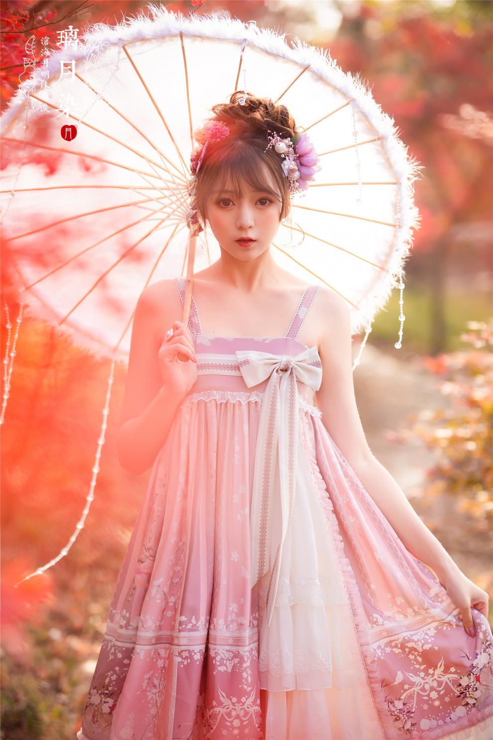 【汉元素lolita】洛丽塔汉服 衣服日式和风jsk连衣裙