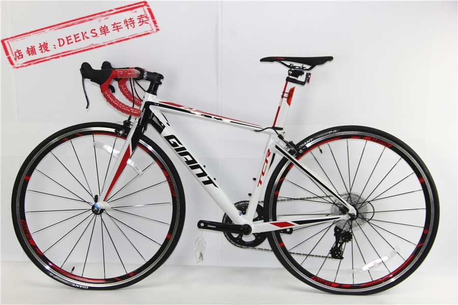 铝合金弯把公路自行车sram11速全新 白红m 磨号车_现价-1元