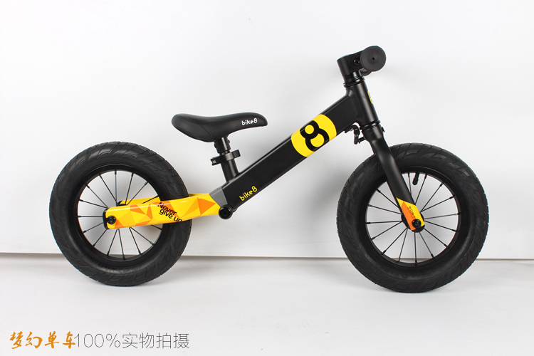 afish 美国bike8 儿童平衡车 12寸学步滑步车 2-5岁宝宝小孩自行车