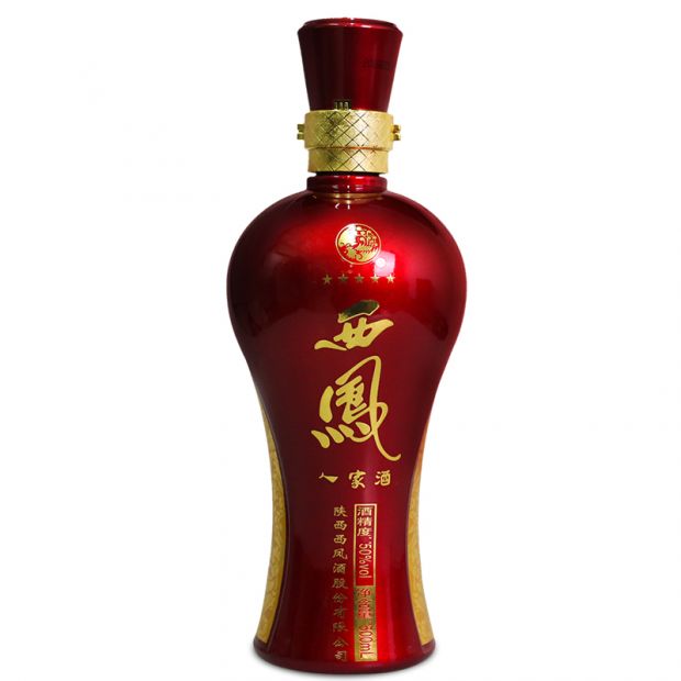 【品牌自营】西凤酒50度五星西凤人家酒 白酒