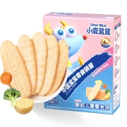 Xiaolulanlan baby rice cake vegetable flavor rice cake baby snack nutrition children molar cake 41g