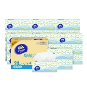 Vida pumping paper towels pumping napkins facial tissues toilet paper household fine tough 3 layers 100 pumping 24 packs FCL 24 packs FCL