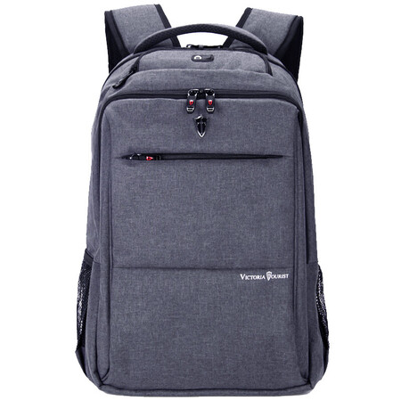 Victoria Traveller VICTORIATOURIST Backpack Computer Bag 15.6-inch Men's Business Waterproof Backpack V9006 Gray Victoria Traveller VICTORIATOURIST Backpack Computer Bag 15.6-inch Men's Business Waterproof Backpack V9006 Gray