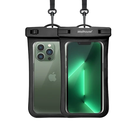 WELLHOUSE mobile phone waterproof bag diving cover swimming touch screen waterproof bag water photo hot spring fishing black standard WELLHOUSE mobile phone waterproof bag diving cover swimming touch screen waterproof bag water photo hot spring fishing black standard