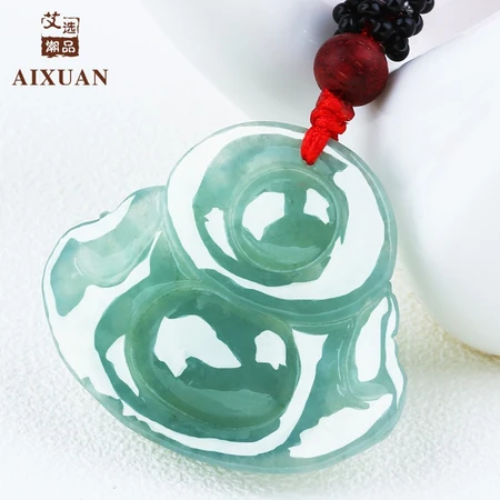 Aixuan trendy product Myanmar old pit A-cargo jadeite pendant Jade Buddha pendant ladies' models jade jade pendant necklace pendant oil green Buddha Aixuan trendy product Myanmar old pit A-cargo jadeite pendant Jade Buddha pendant ladies' models jade jade pendant necklace pendant oil green Buddha