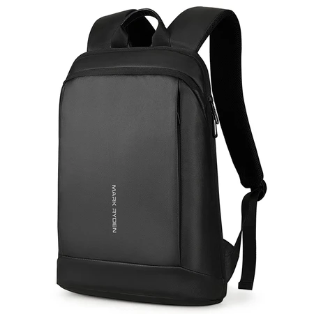 Mark RYDEN MARK RYDEN backpack men's multi-functional thin backpack casual school bag 15.6 inches notebook business computer bag MR9813 elegant black Mark RYDEN MARK RYDEN backpack men's multi-functional thin backpack casual school bag 15.6 inches notebook business computer bag MR9813 elegant black