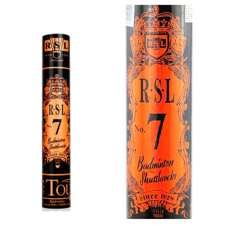 Yashilong RSL badminton training game training ball is stable and resistant to play RSL7 77-speed duck feather 12 packs/bucket Yashilong RSL badminton training game training ball is stable and resistant to play RSL7 77-speed duck feather 12 packs/bucket