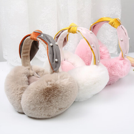 Beautiful princess fruit earmuffs warm female winter Korean version cute earmuffs earmuffs earmuffs winter folding earmuffs earmuffs ear warmer gray Beautiful princess fruit earmuffs warm female winter Korean version cute earmuffs earmuffs earmuffs winter folding earmuffs earmuffs ear warmer gray