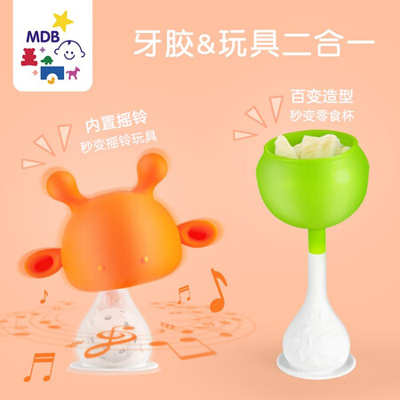 MDB teething stick baby teether bite happy little mushroom teether comfort chew toy baby silicone anti-eating hand deer rattle green MDB teething stick baby teether bite happy little mushroom teether comfort chew toy baby silicone anti-eating hand deer rattle green