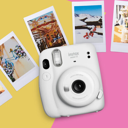 Fuji instax instant instant camera mini11 ice crystal white Fuji instax instant instant camera mini11 ice crystal white