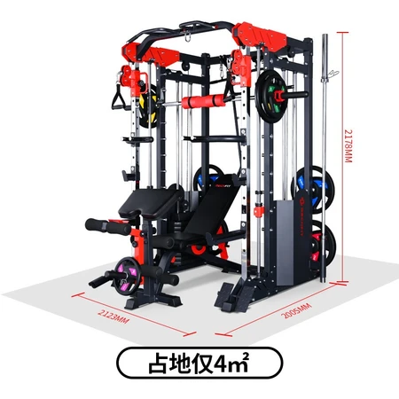 Ruizhi RECHFIT gantry comprehensive training equipment Smith machine fitness equipment set combination multi-functional squat bench press professional model Ruizhi RECHFIT gantry comprehensive training equipment Smith machine fitness equipment set combination multi-functional squat bench press professional model