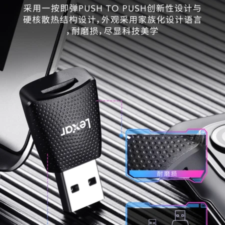 Lexar Lexar USB3.2 Gen1 high-speed card reader TFMicroSD card reader camera mobile phone monitoring memory card reader Lexar Lexar USB3.2 Gen1 high-speed card reader TFMicroSD card reader camera mobile phone monitoring memory card reader