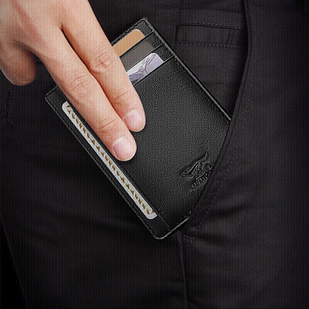 Seven wolves card holder business card holder cowhide driver's license card holder male ultra-thin convenient card holder bank card holder mini wallet small wallet A138215-01AG1 Seven wolves card holder business card holder cowhide driver's license card holder male ultra-thin convenient card holder bank card holder mini wallet small wallet A138215-01AG1