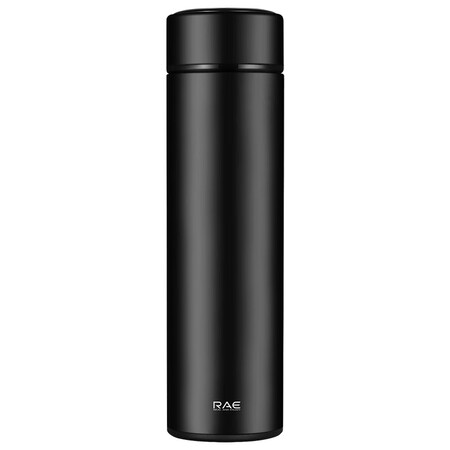 Ranye RAE Vacuum Mug with 304 stainless steel liner double-layer teacup insulated pot for men and women business fashion filter car tea student water cup 450ml black R3106 Ranye RAE Vacuum Mug with 304 stainless steel liner double-layer teacup insulated pot for men and women business fashion filter car tea student water cup 450ml black R3106