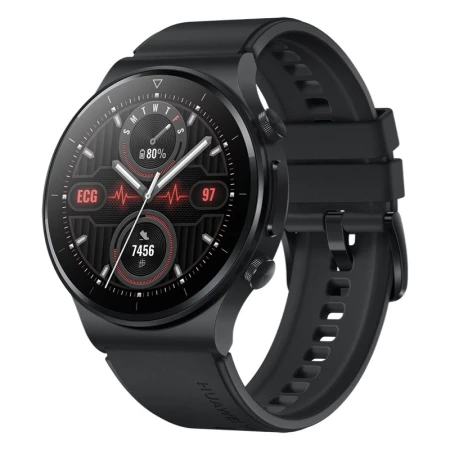 HUAWEI WATCH GT 2 Pro ECG Edition HUAWEI Watch Sports Smart Watch 12 Days Battery Life/Bluetooth Call/Sapphire Mirror/Professional Outdoor Sports 46mm Black HUAWEI WATCH GT 2 Pro ECG Edition HUAWEI Watch Sports Smart Watch 12 Days Battery Life/Bluetooth Call/Sapphire Mirror/Professional Outdoor Sports 46mm Black