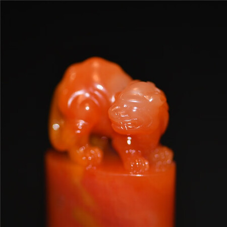 Tour this natural authentic Shoushan stone truth candle red hibiscus stone seal engraving lion button chapters 4 major name Stone State Shousi Mountain Stone Collection Tour this natural authentic Shoushan stone truth candle red hibiscus stone seal engraving lion button chapters 4 major name Stone State Shousi Mountain Stone Collection