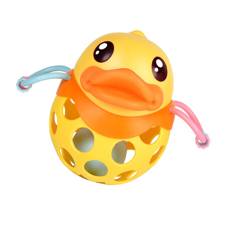 B.Duck little yellow duck baby toy, baby doll, fitness player, ball catcher, rattle, soft teether, soothing rattle set WL-BD097 B.Duck little yellow duck baby toy, baby doll, fitness player, ball catcher, rattle, soft teether, soothing rattle set WL-BD097