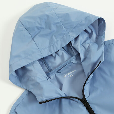 Jeanswest 2021 autumn new jacket male student windbreaker pure color hooded stand-up collar jacket jacket sportswear JW medium blue 2521 XXL Jeanswest 2021 autumn new jacket male student windbreaker pure color hooded stand-up collar jacket jacket sportswear JW medium blue 2521 XXL