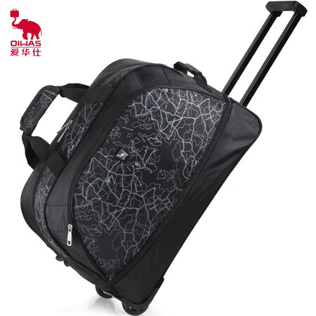 Aihuashi OIWAS travel trolley bag large capacity outdoor duffel bag men and women leisure trolley bag 8019 black Aihuashi OIWAS travel trolley bag large capacity outdoor duffel bag men and women leisure trolley bag 8019 black