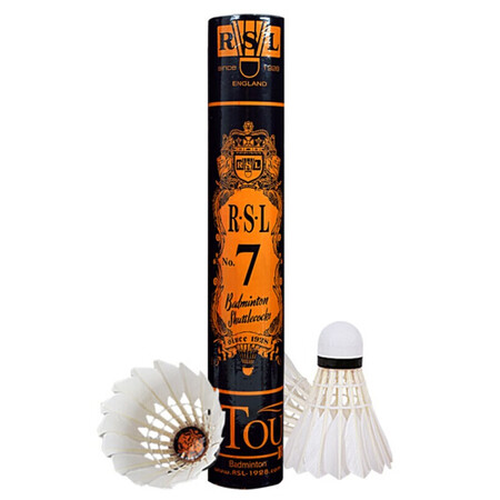 Yashilong RSL badminton training game training ball is stable and resistant to play RSL7 77-speed duck feather 12 packs/bucket Yashilong RSL badminton training game training ball is stable and resistant to play RSL7 77-speed duck feather 12 packs/bucket