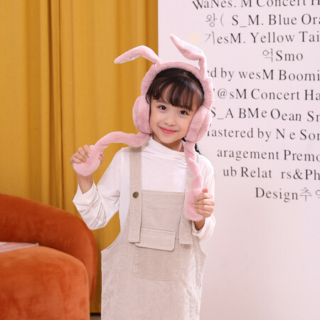 Shuman Rabbit Ears Moving Warm Earmuffs Female Students Children Cute Earmuffs Winter Earmuffs Earmuffs Winter Earmuffs Beige One Size Shuman Rabbit Ears Moving Warm Earmuffs Female Students Children Cute Earmuffs Winter Earmuffs Earmuffs Winter Earmuffs Beige One Size