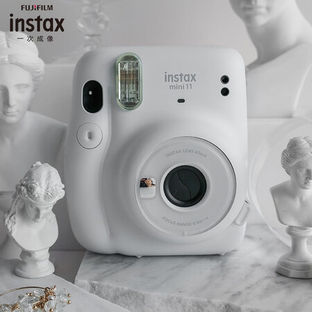 Fuji instax instant instant camera mini11 ice crystal white Fuji instax instant instant camera mini11 ice crystal white