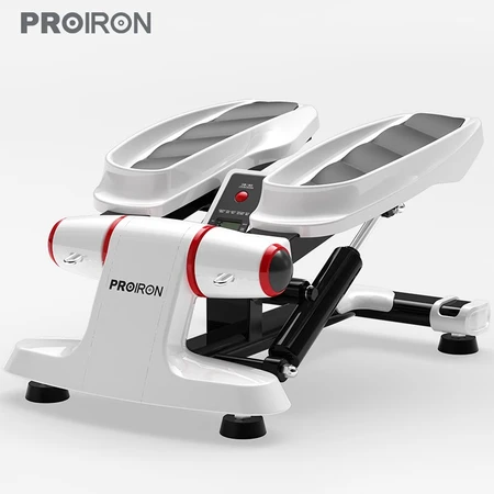 PROIRON Stepper Household Pedal Machine Hydraulic Installation-free Smart Electronic Screen Mountaineering Machine Body Shaping Pedal Fitness Equipment Mini Shaping Machine + Tension Rope White PROIRON Stepper Household Pedal Machine Hydraulic Installation-free Smart Electronic Screen Mountaineering Machine Body Shaping Pedal Fitness Equipment Mini Shaping Machine + Tension Rope White