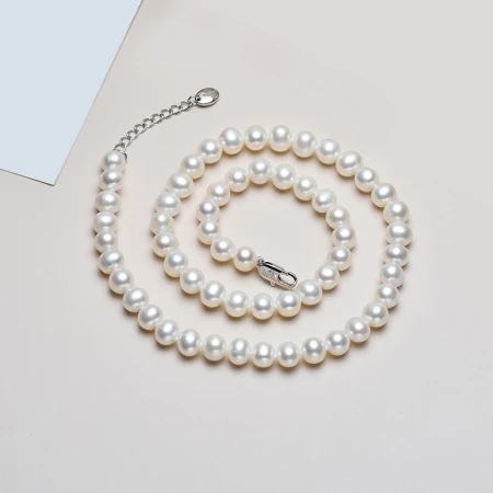 Jingrun Freshwater Pearl Necklace Necklace Meets Pure Pearl Treasure to Send Wife Mom Holiday Gift Mom Gift Box Type: Necklace 6-7mm 40cm+3cm Jingrun Freshwater Pearl Necklace Necklace Meets Pure Pearl Treasure to Send Wife Mom Holiday Gift Mom Gift Box Type: Necklace 6-7mm 40cm+3cm